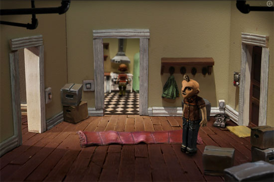 The Dream Machine - Flash Adventure Made out of Clay and Cardboard