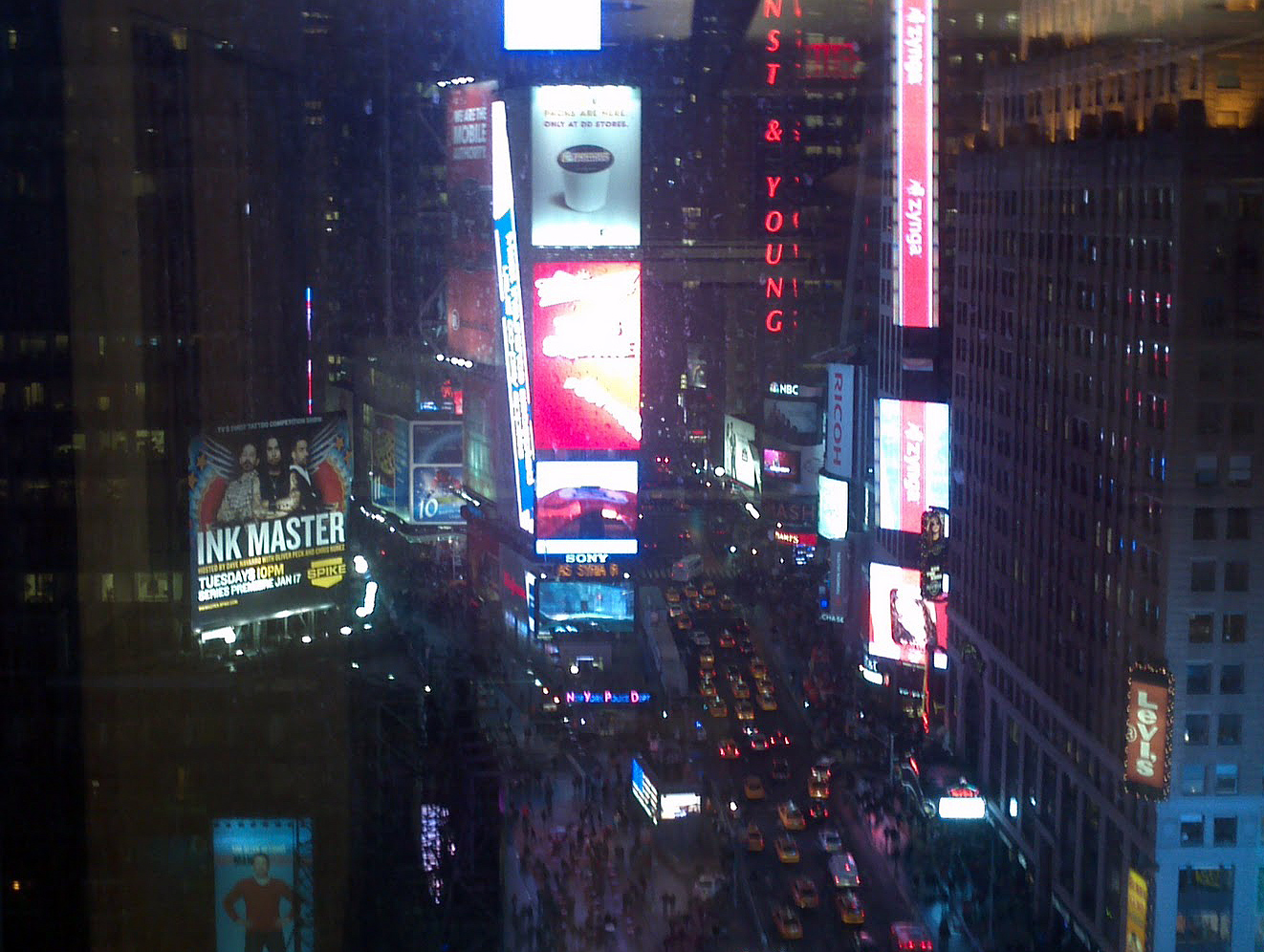Times Square New Years Eve 2012 Webcam and Live Broadcast
