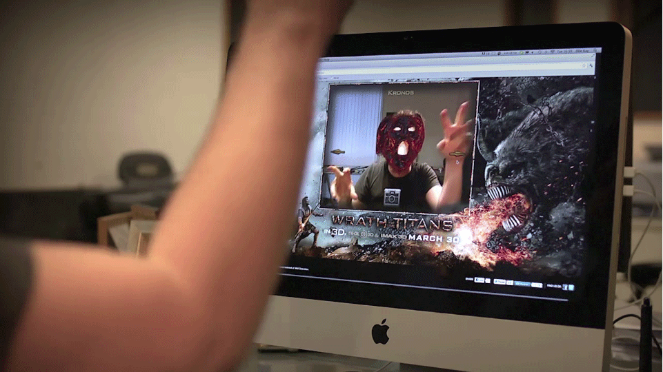 Feel the Wrath with the "Wrath of the Titans" Augmented Reality Application